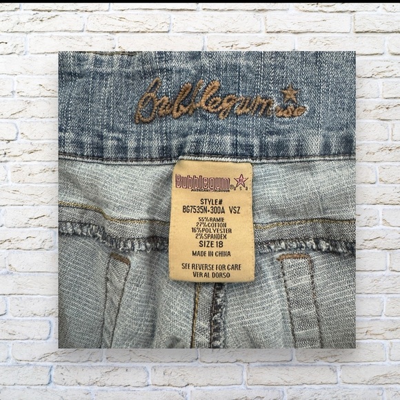 Bubblegum Brand Jeans - Skimmer length Size 18 - Picture 3 of 6
